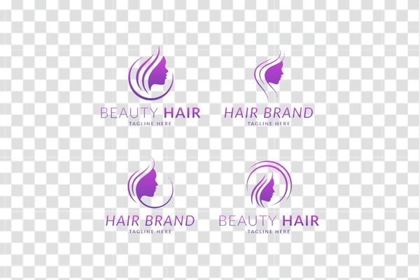 các mẫu logo tóc