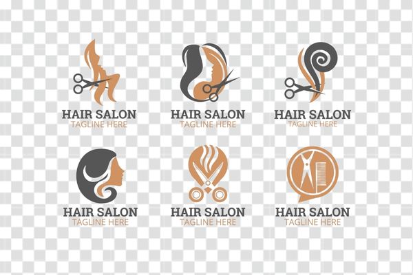 hình ảnh mẫu biểu tượng tóc