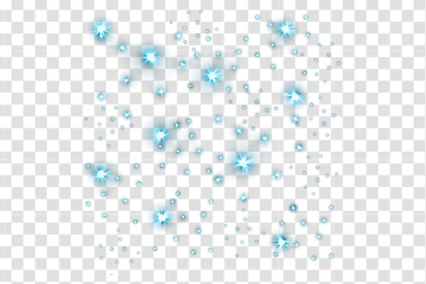 vector ngôi sao ánh sáng xanh