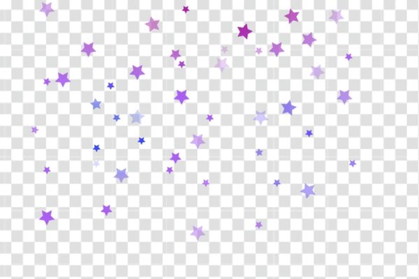 vector ngôi sao màu tím