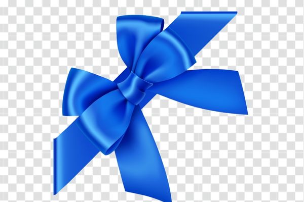 vector nơ màu tím